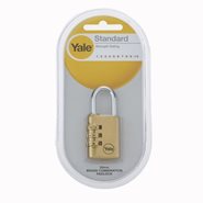 Yale Combination Padlock Brass